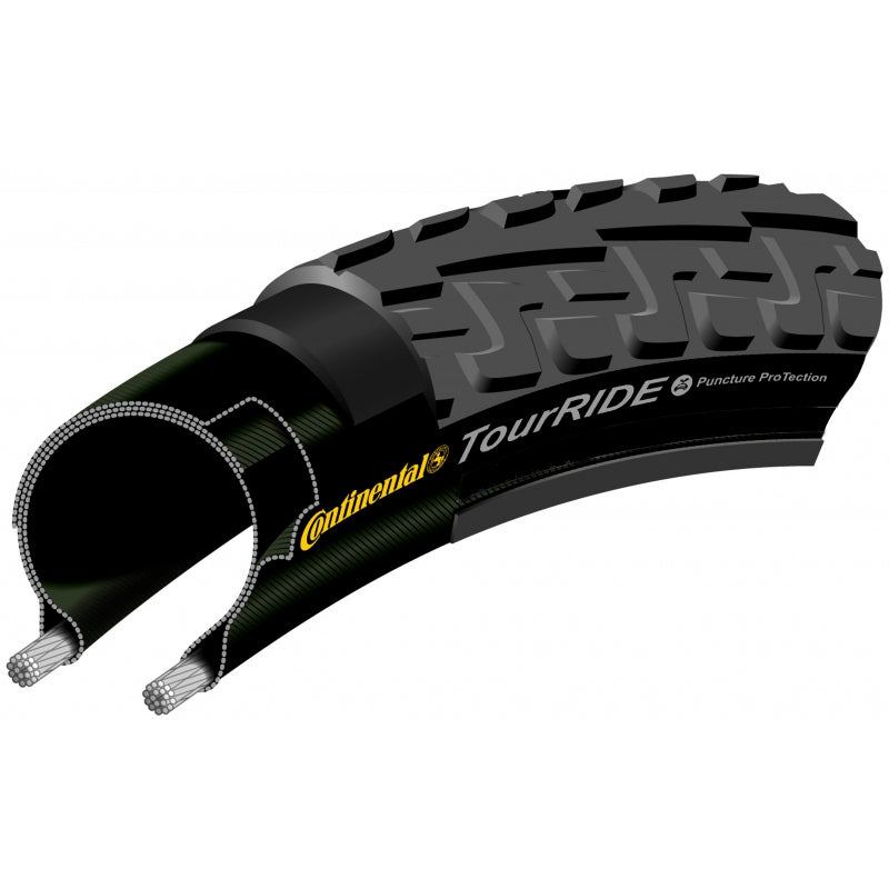 Pneumatico antiforatura per bici da viaggio Continental Ride Tour