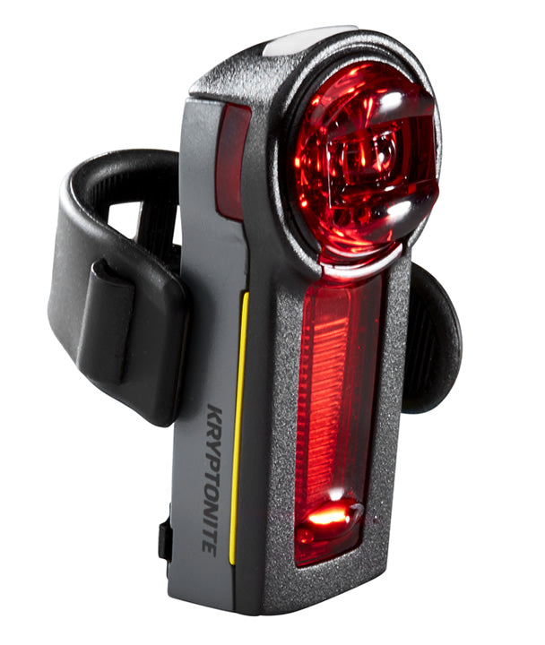 Achterlicht met Kryptonite Incite XBR LED-remlicht