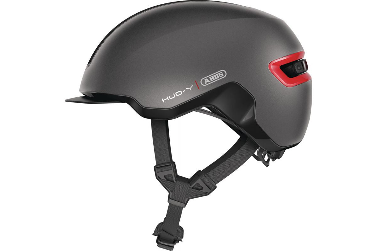 Wiederaufladbares LED-Licht für Abus HUD-Y & PURL-Y Helm – Hirondelle Bike Shop