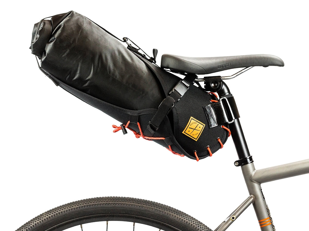 Restrap Saddle Bag 14L Black and Orange