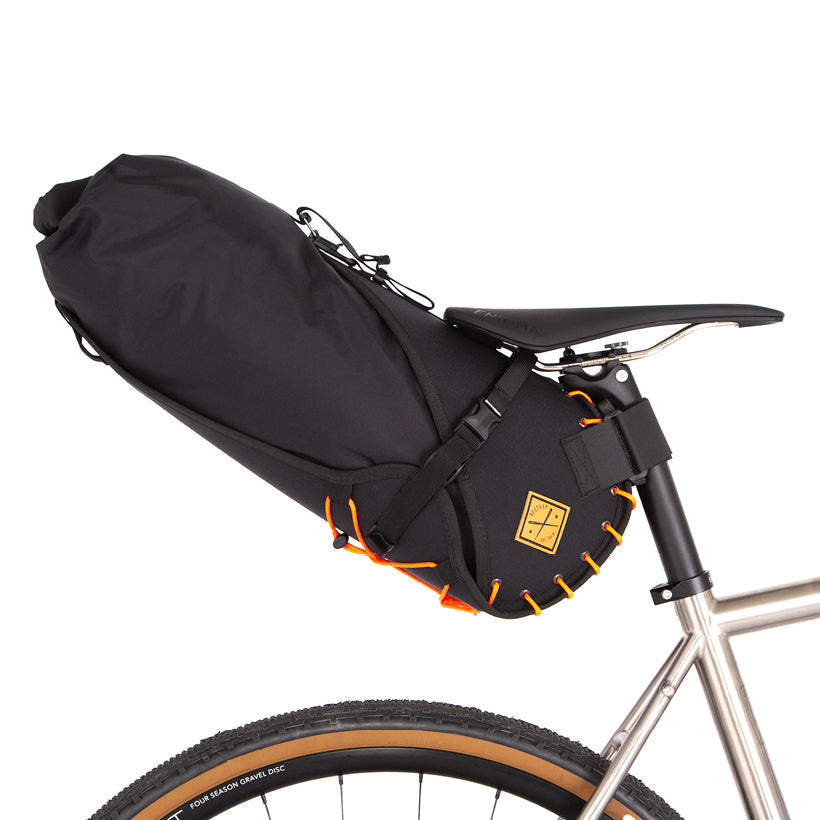 Restrap Saddle Bag 14L Black and Orange