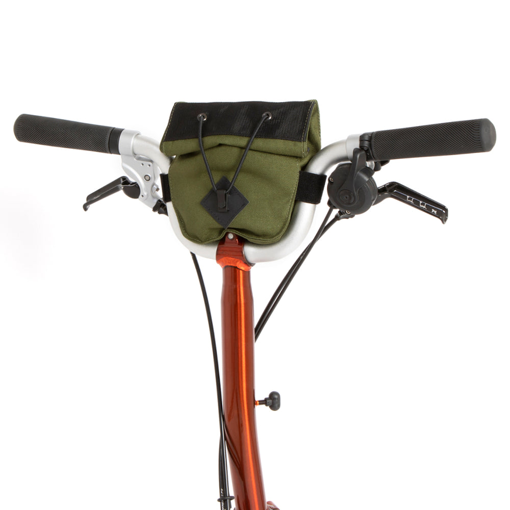 Borsa da bar Restrap City per Brompton - oliva