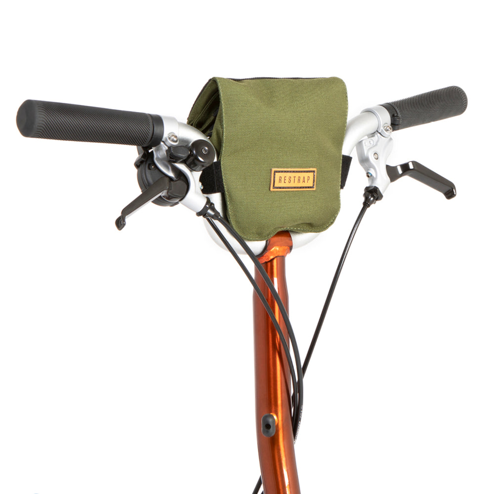 Borsa da bar Restrap City per Brompton - oliva