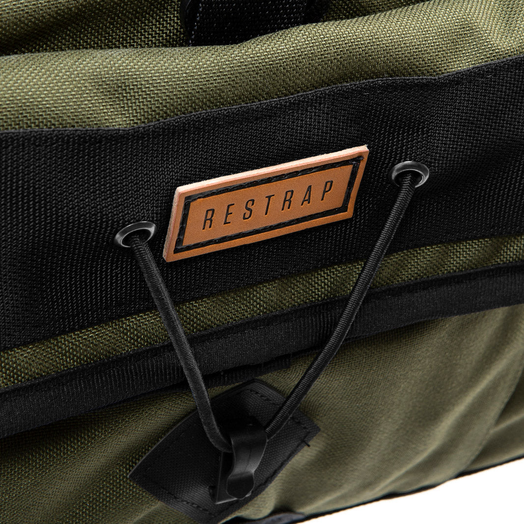 Restrap City Loader Bag Olive detail