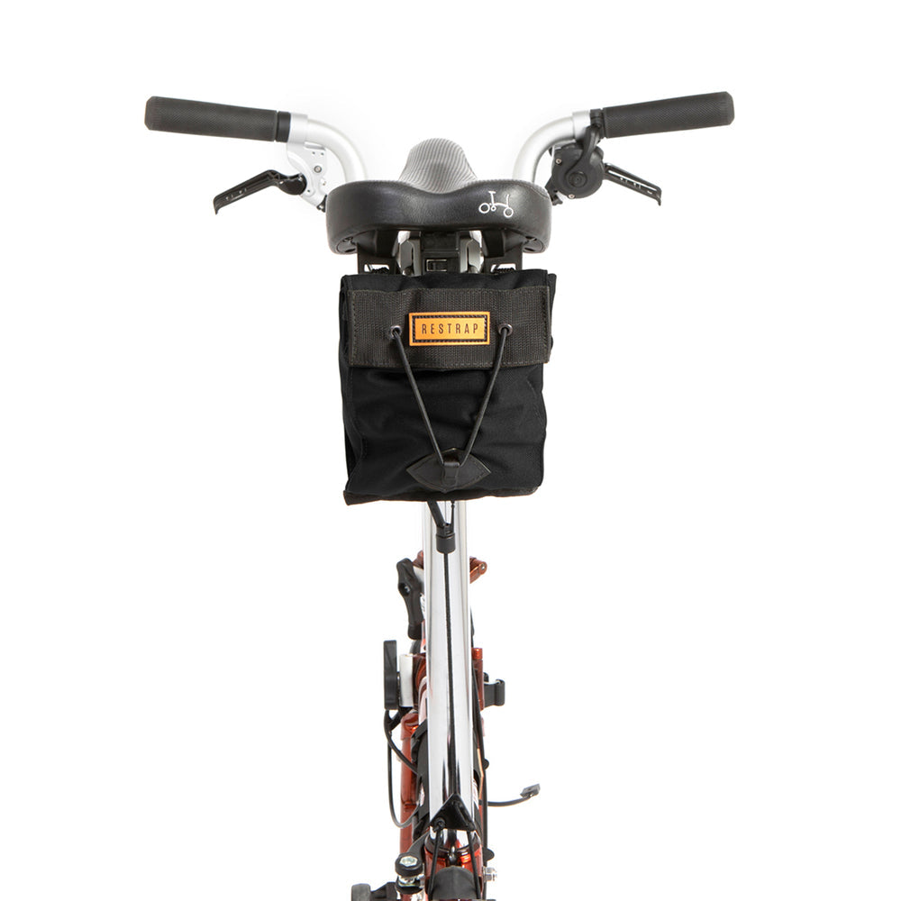 Restrap City Saddle Bag Small Black