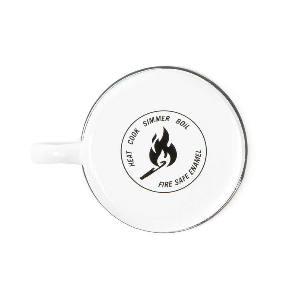 Taza esmaltada Restrap: 20 oz, resistente e ideal para andar en bicicleta