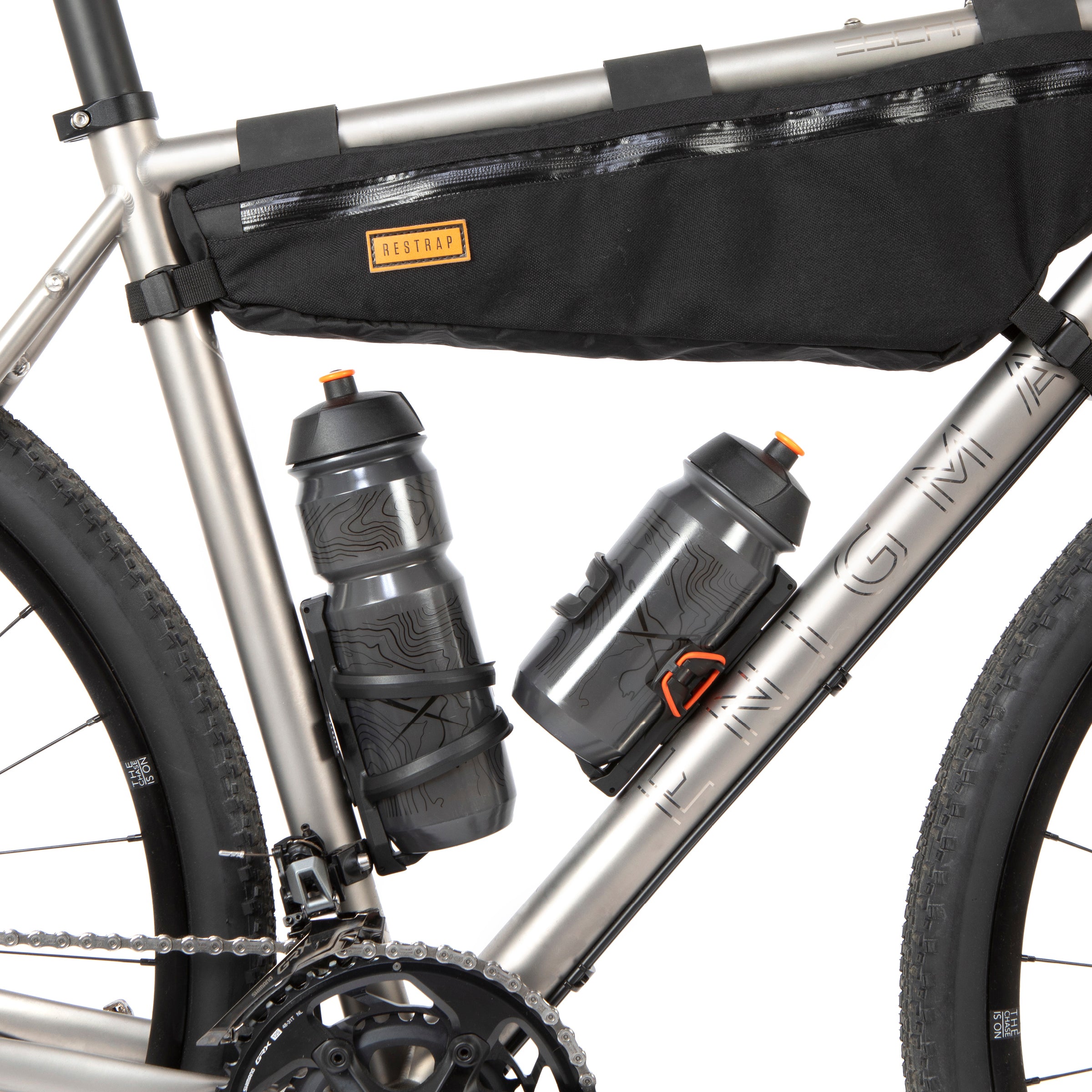 Portabidón de bicicleta Restrap Side Release - Acceso lateral