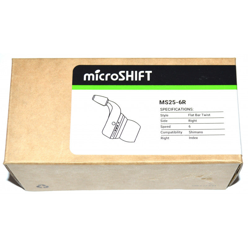 Leva del cambio destra Microshift 6 velocità MS25
