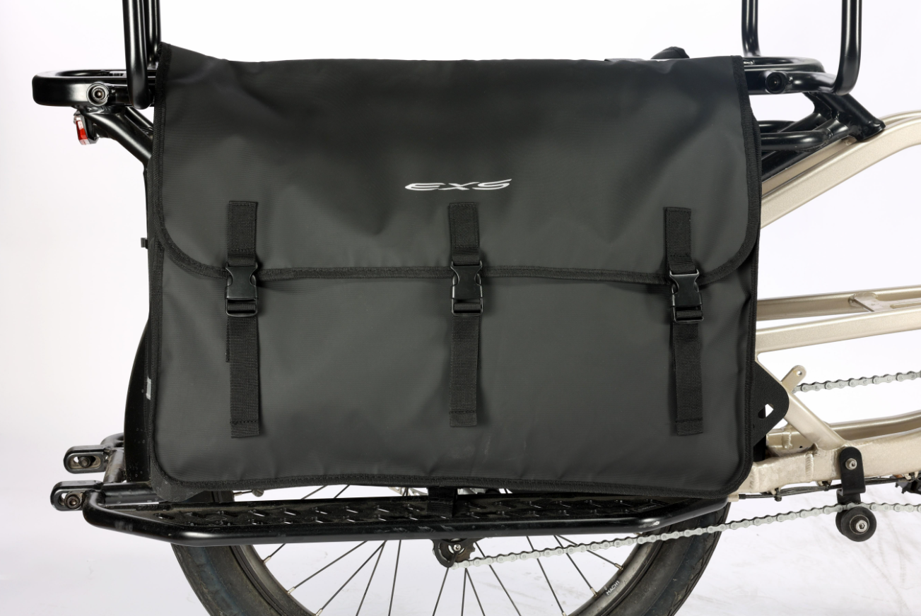 Sacoche arrière double pour vélo longtail EXS 2 x 24L
