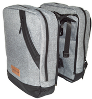 Sacoche arrière double vélo convertible sac à dos EXS 25L