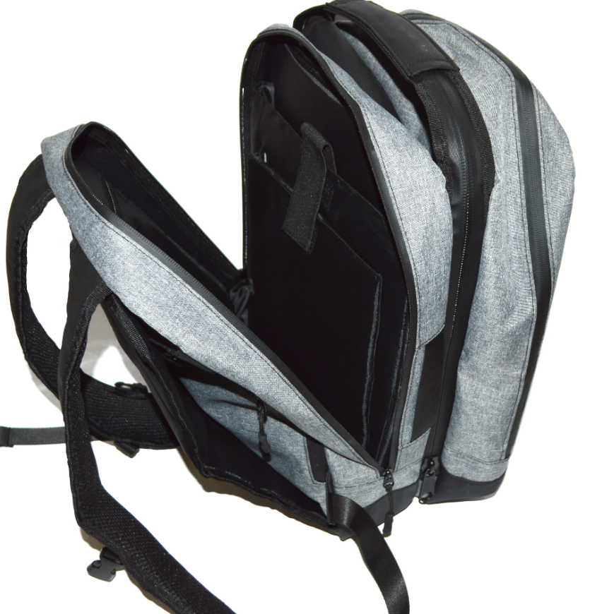 Sacoche arrière double vélo convertible sac à dos EXS 25L