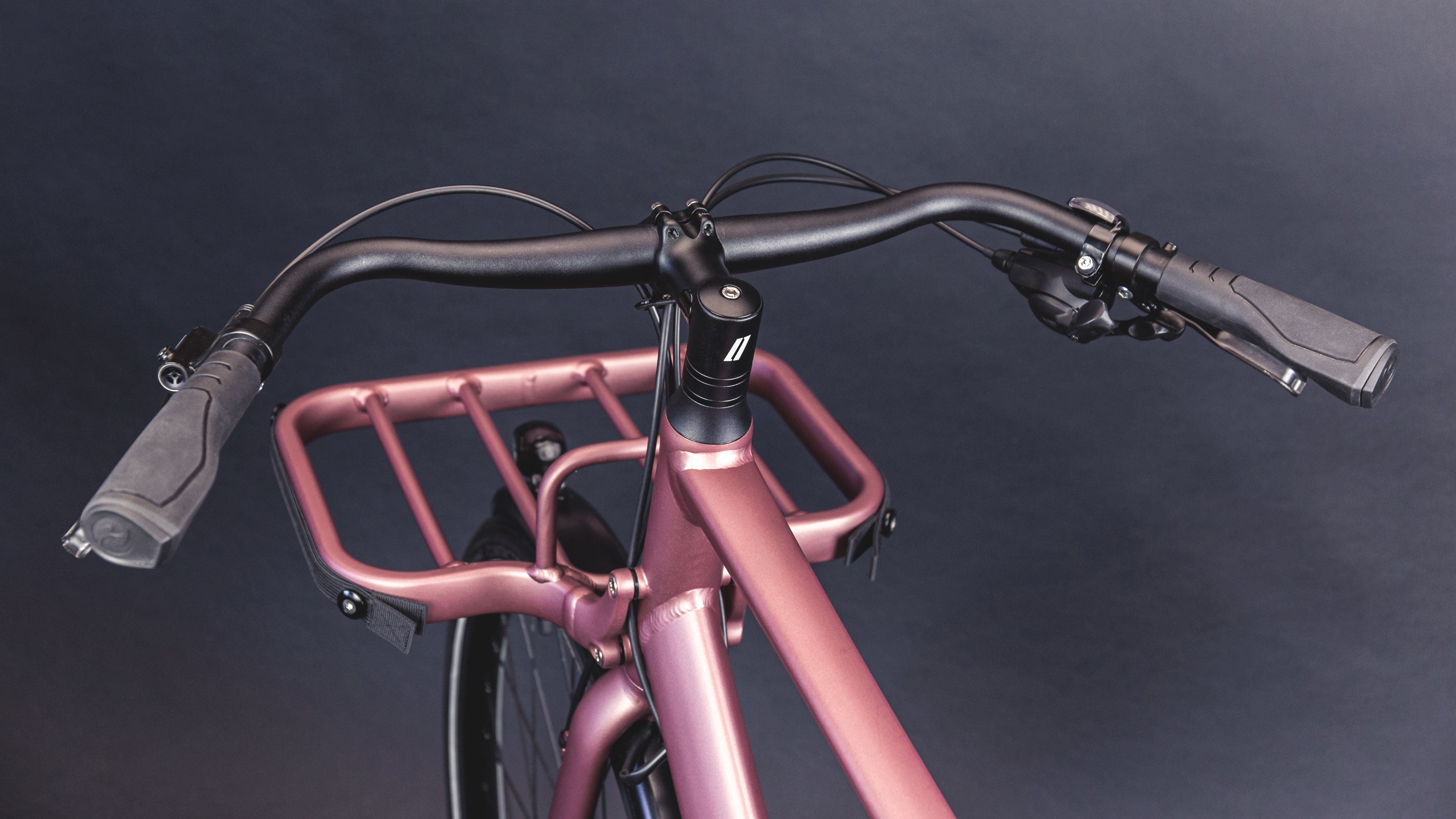 Vélo cargo urbain Schindelhauer Gustav Moonlight Rose Limited Edition