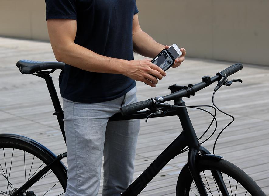 Supporto magnetico per bici Shapeheart per smartphone