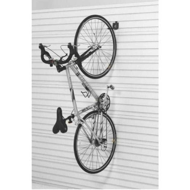 Crochet mural gainé pour vélo