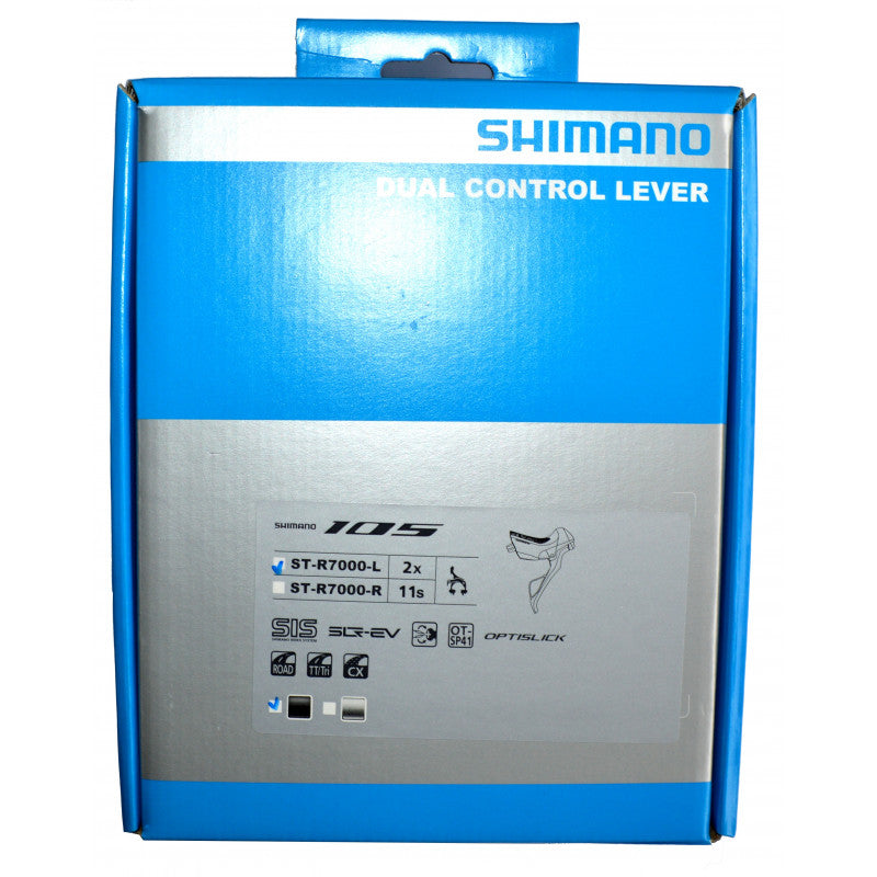 Cambio sinistro a doppia corona Shimano 105 ST-R7000