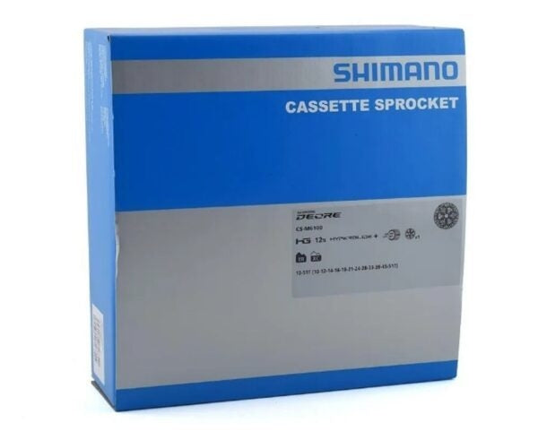 Cassetta Shimano Deore CS-M6100 per biciclette a 12 velocità