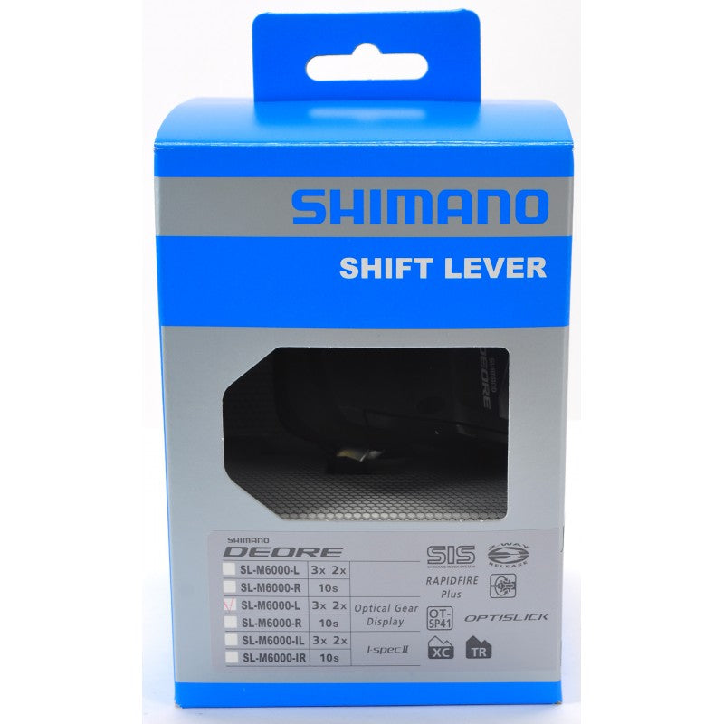 Comando cambio sinistro Shimano Deore SL-M6000 a doppia e tripla corona