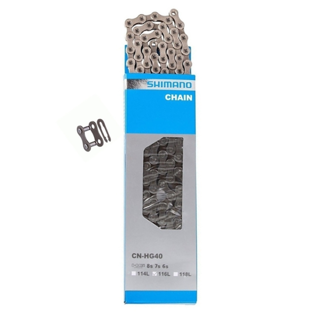 Shimano HG40 6/7/8 speed bicycle chain