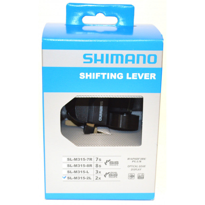 Cambio sinistro a doppia corona Shimano SL-M315