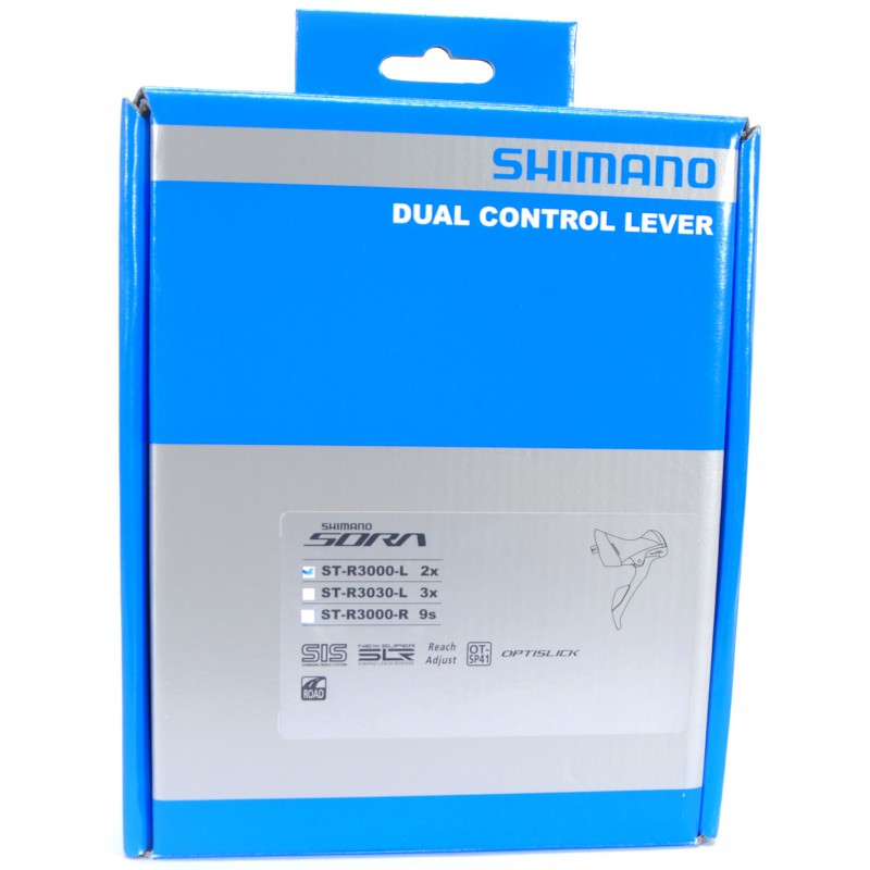 Cambio sinistro a tripla corona Shimano Sora ST-R3000