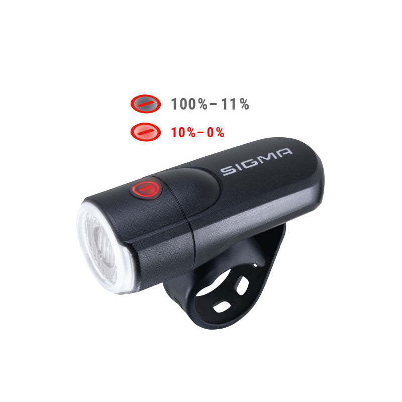 Sigma Aura 30 battery-powered front bicycle light