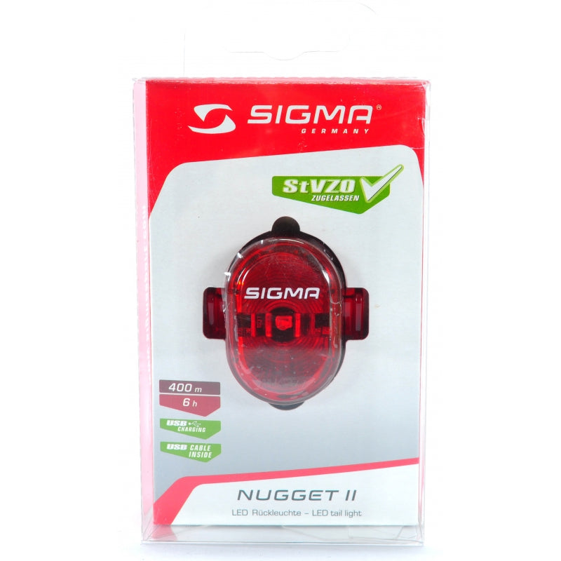 Sigma Nugget 2 USB LED fietsachterlicht