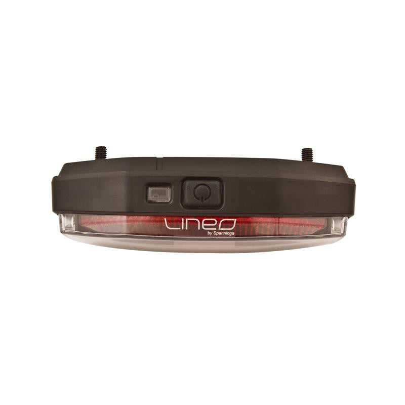 Spanninga battery-operated bicycle rear light for Lineo XB luggage rack