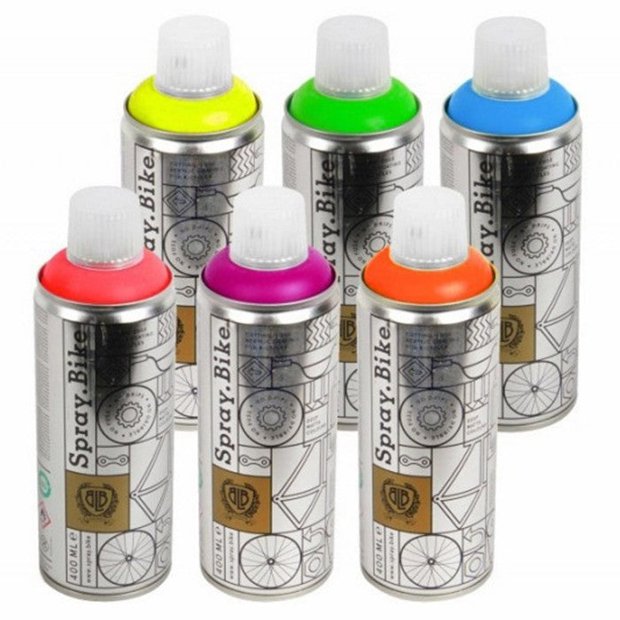 Vernice per bicicletta collezione Spray.Bike Fluo - 400 ml