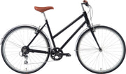 Stalhasten Hybrid-Fahrrad für Damen, Schwarz