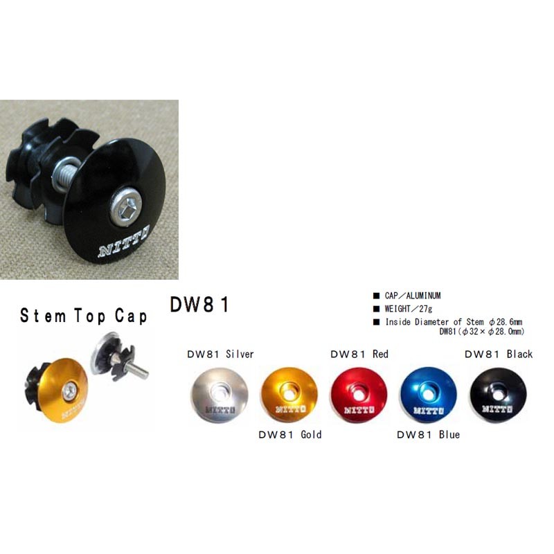 Ster- en stuurkap (bovenkap) Nitto DW81