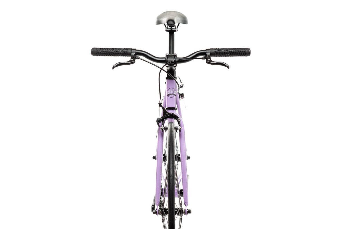 State Bicycle Co. Core-Line Lavender Haze drivetrain and 44x16 crankset