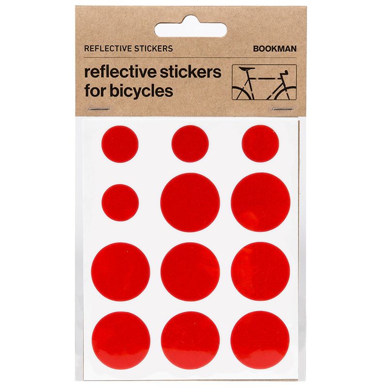 Sticky BOOKMAN Red Reflectors