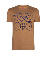 T-Shirt Le Patron - Cognac fietsonderdelen