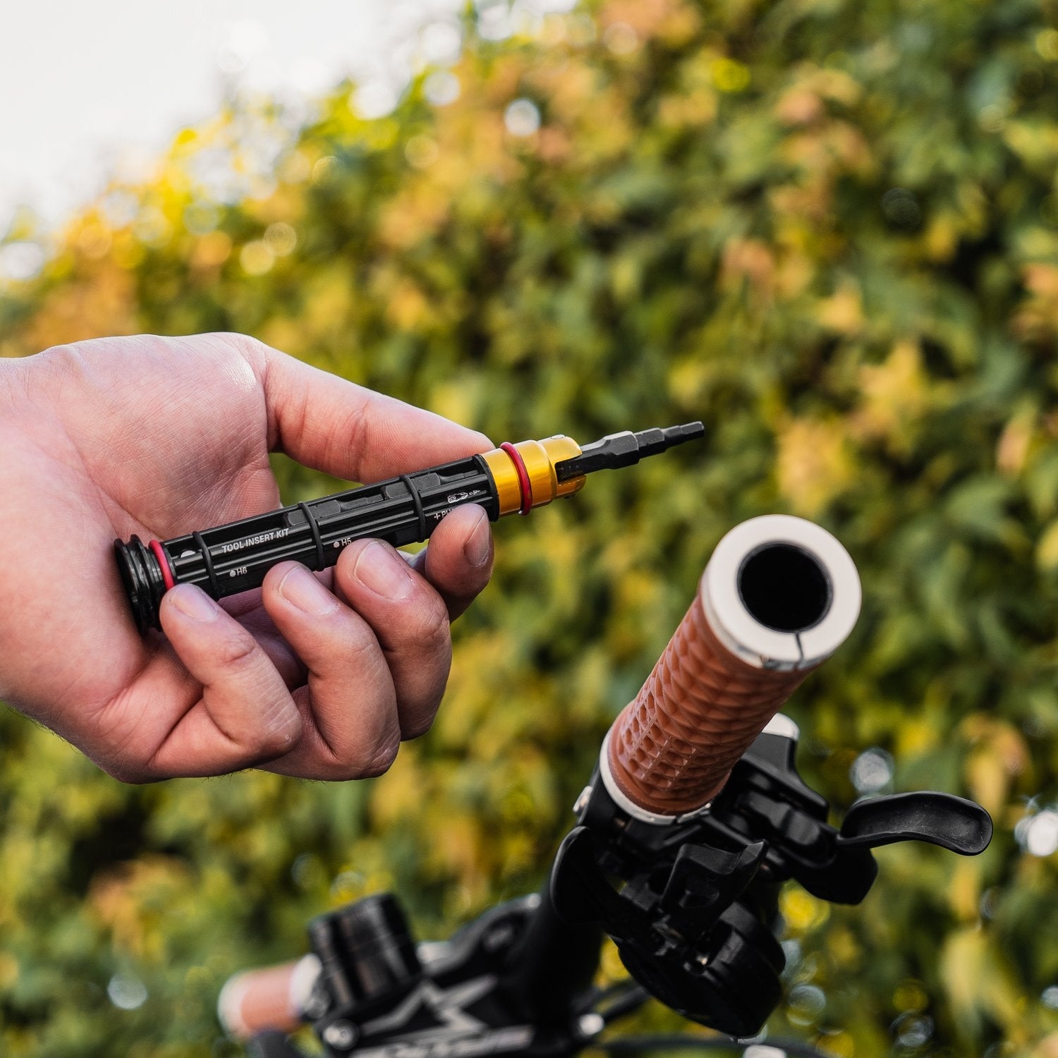 Kit outillage pour grips Lezyne Dual Insert Kit