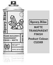 Vernice trasparente per biciclette Spray.Tappetino per bici