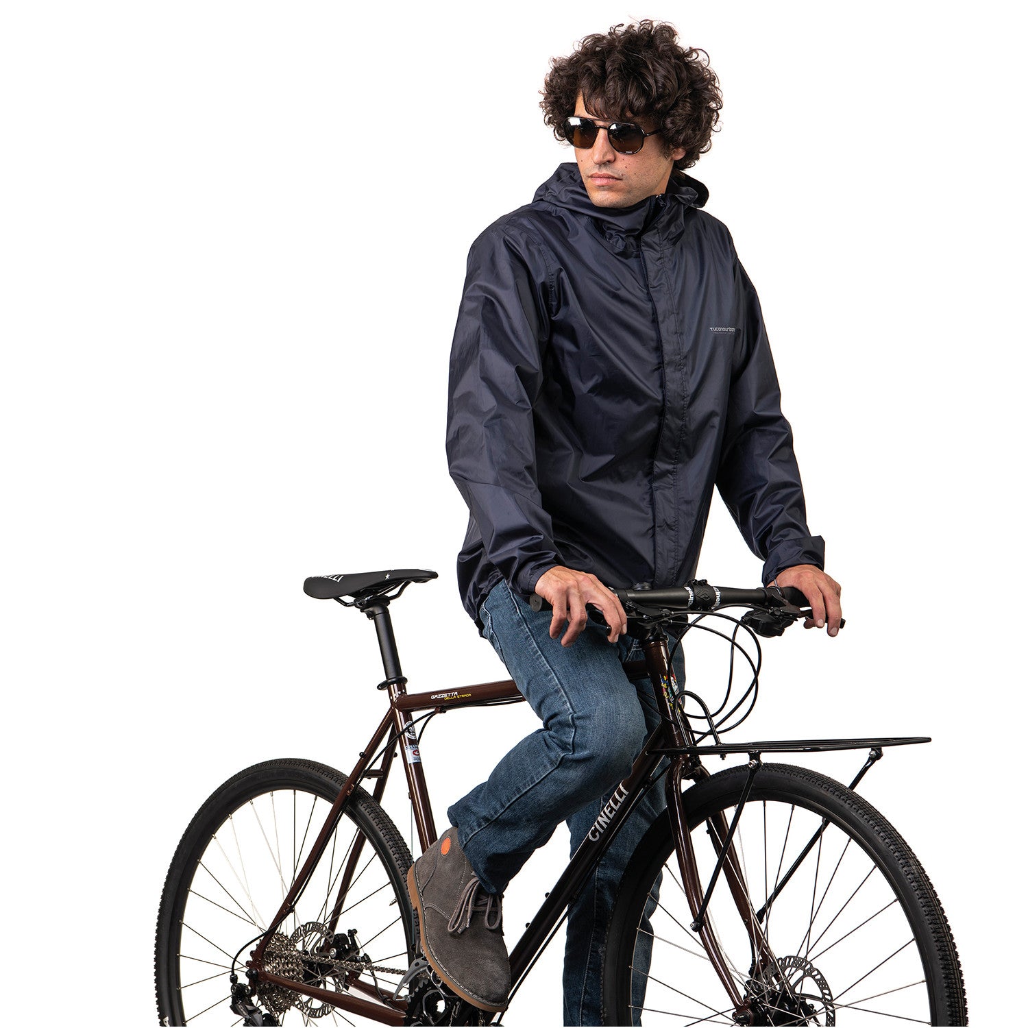 Tucano Urbano Nano Rain Start Kompakte wasserdichte Fahrradjacke