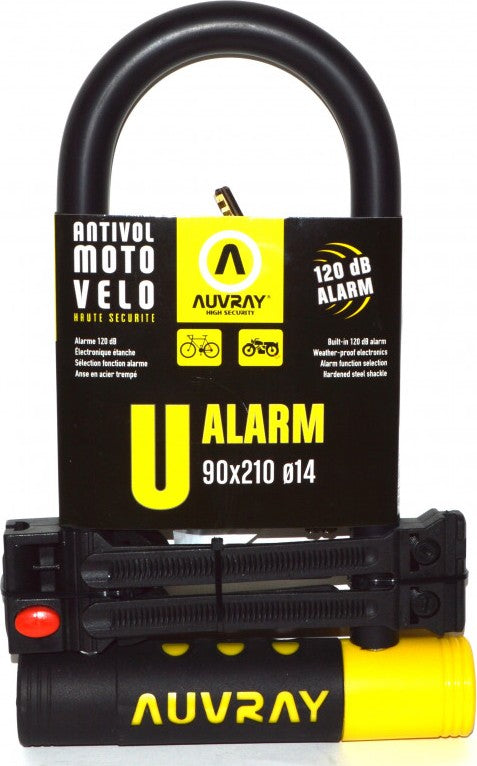 U antidiefstalapparaat met Auvray U Alarmalarm
