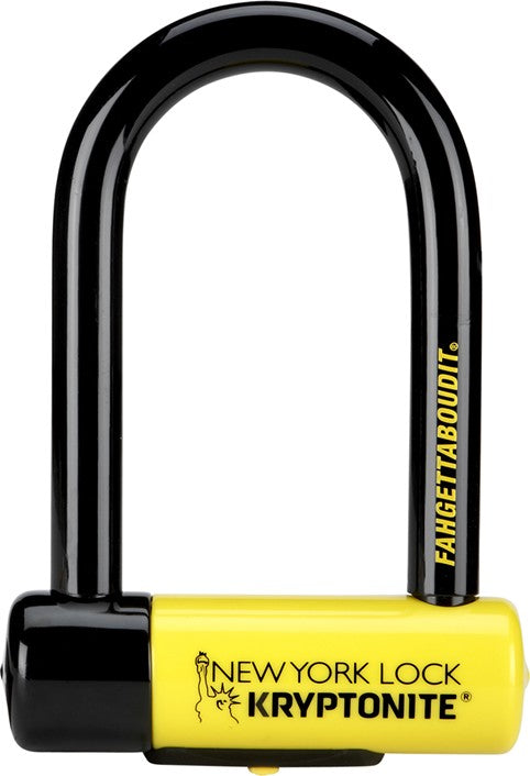 U bike lock Kryptonite New York Fahgettaboudit