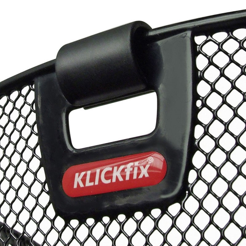 Uni Klickfix fietsstuurmand met lichtclip