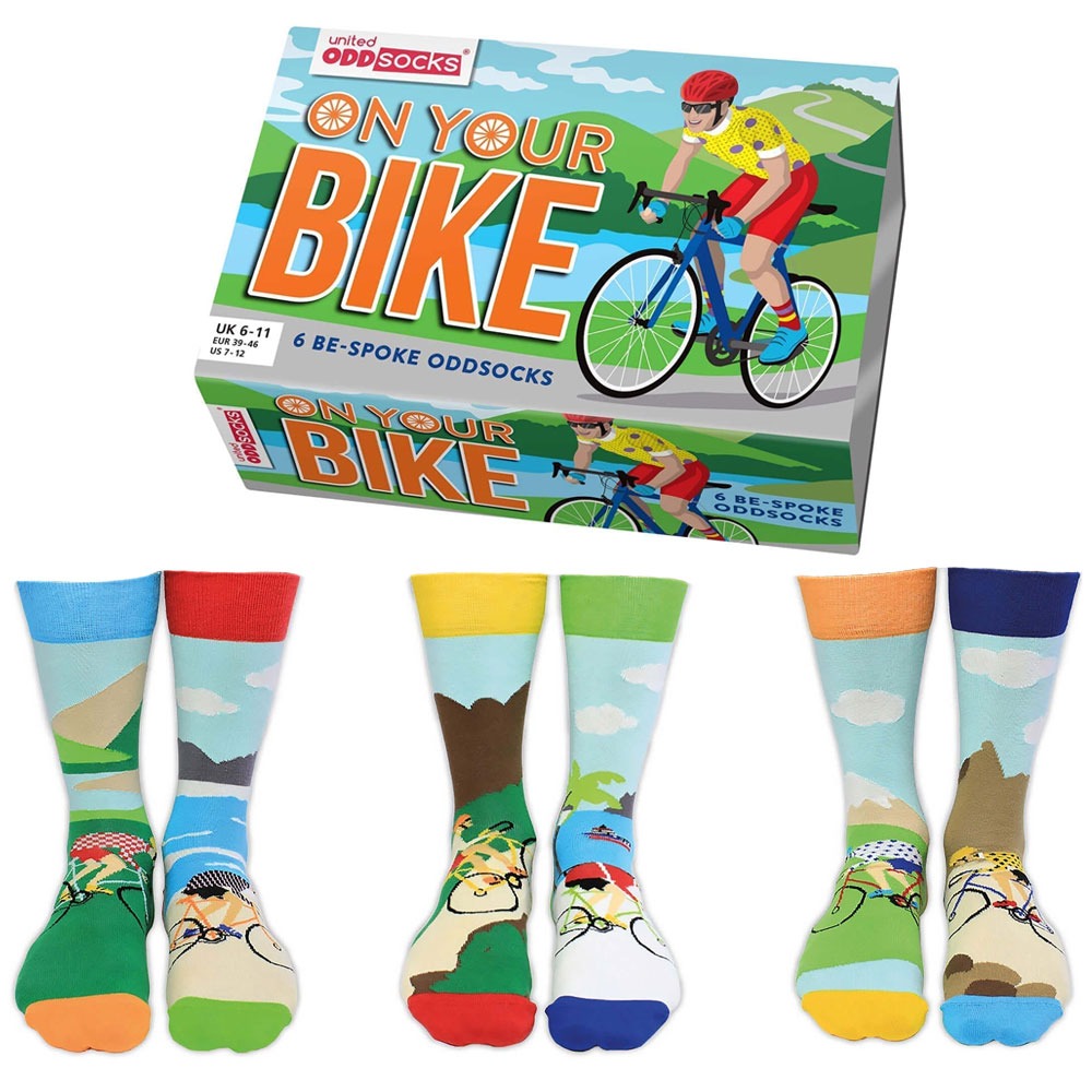 United Oddsocks sulla tua bici