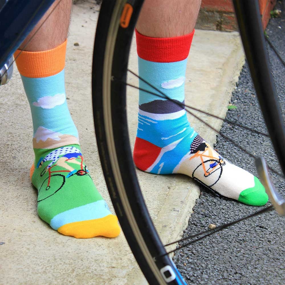 United Oddsocks sulla tua bici