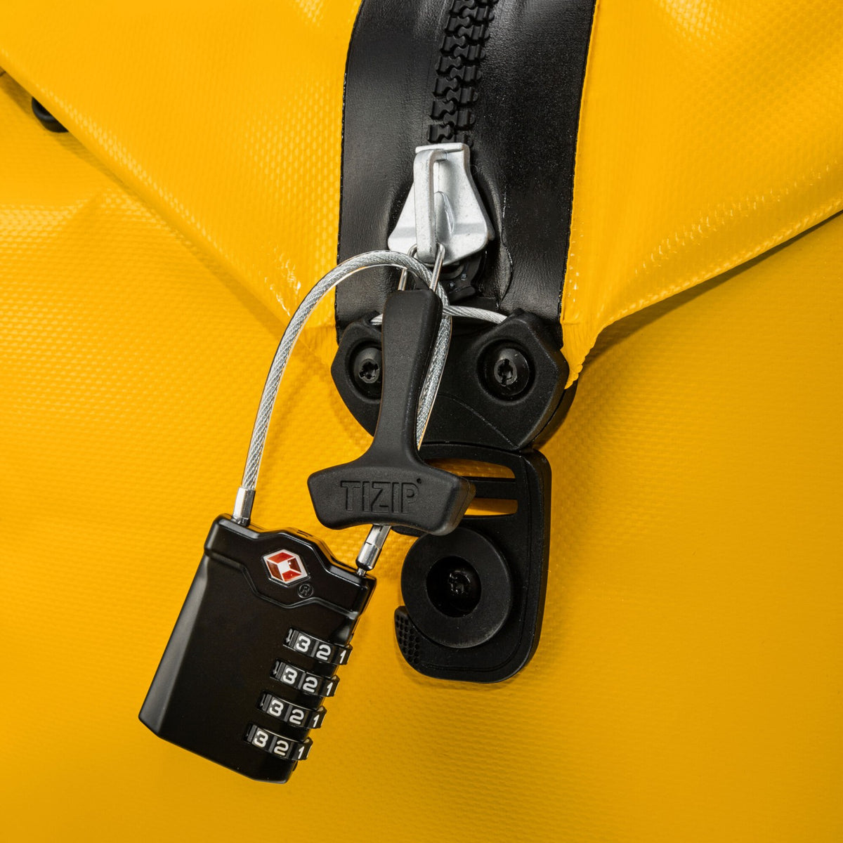 Ortlieb Duffle 60L Sunny Yellow side view