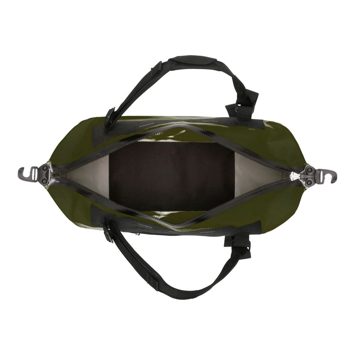 Ortlieb Duffle 60L Olive shoulder straps