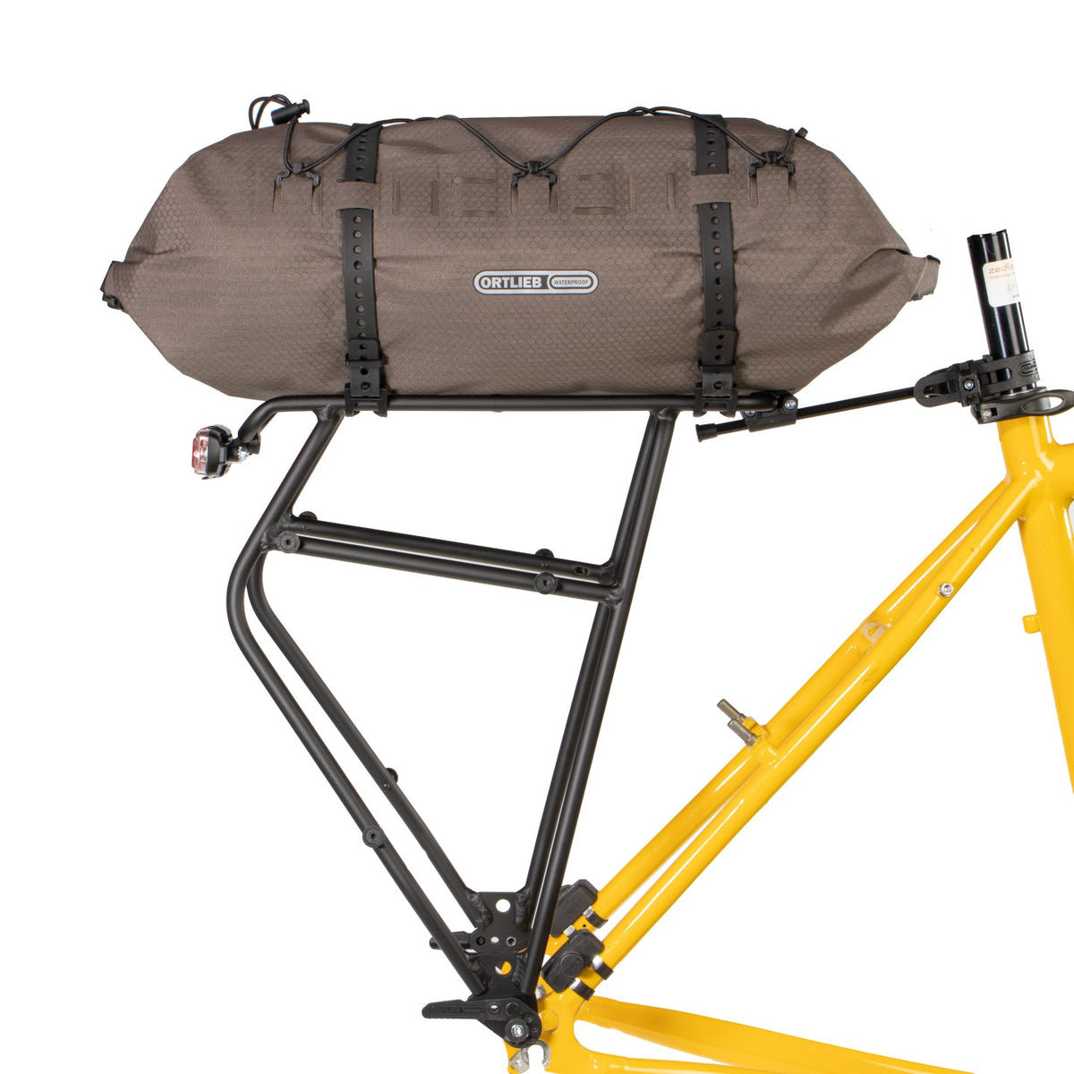 Ortlieb Dry-Pack 12L Dark Sand roll closure