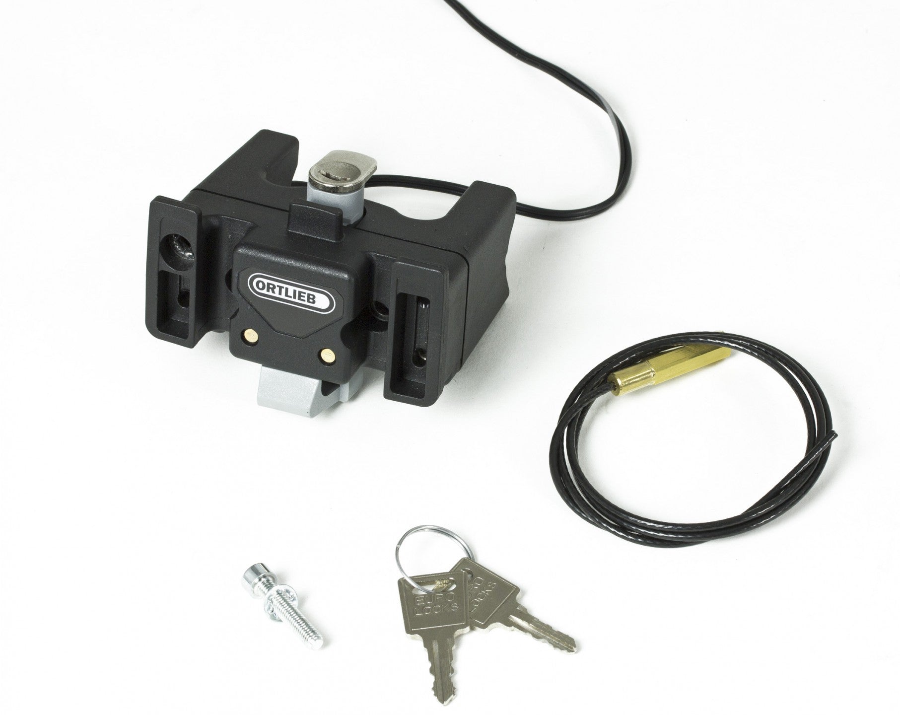 Ortlieb mounting set Ultimate Six Pro E USB charging
