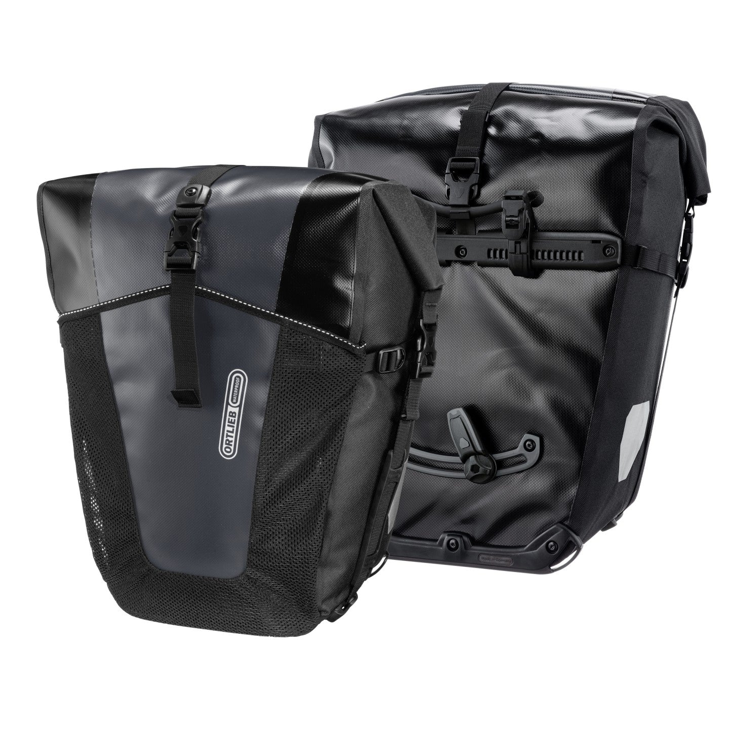 Ortlieb Back-Roller XL touring panniers pair asphalt black