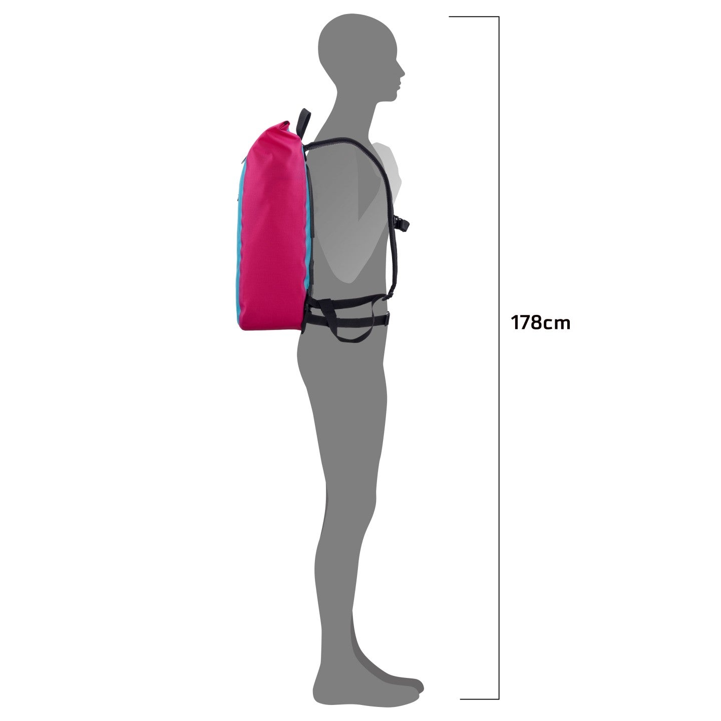 Ortlieb Velocity Lite Cyber open interior