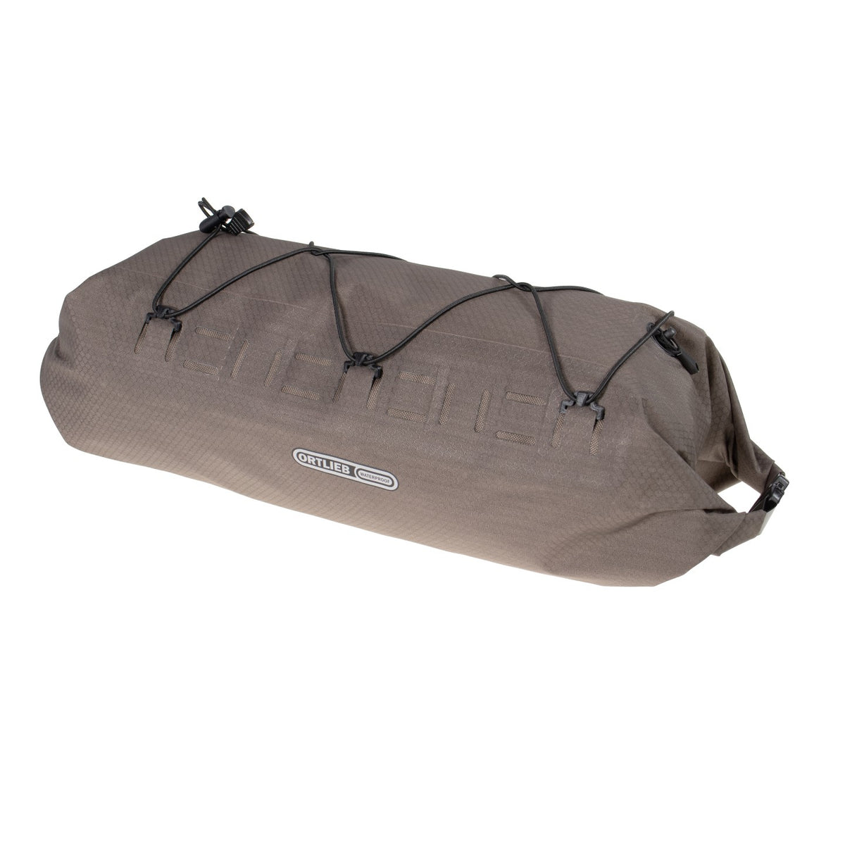 Ortlieb Dry-Pack 16L Dark Sand roll closure