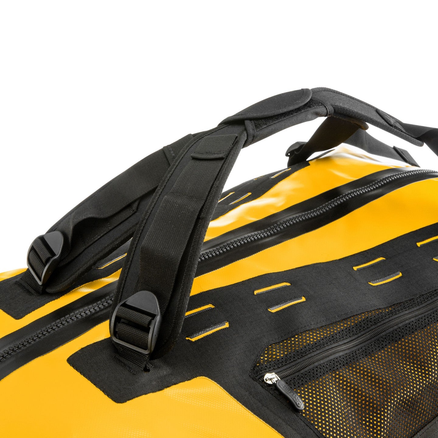 Ortlieb Duffle 110L expedition bag sun yellow black