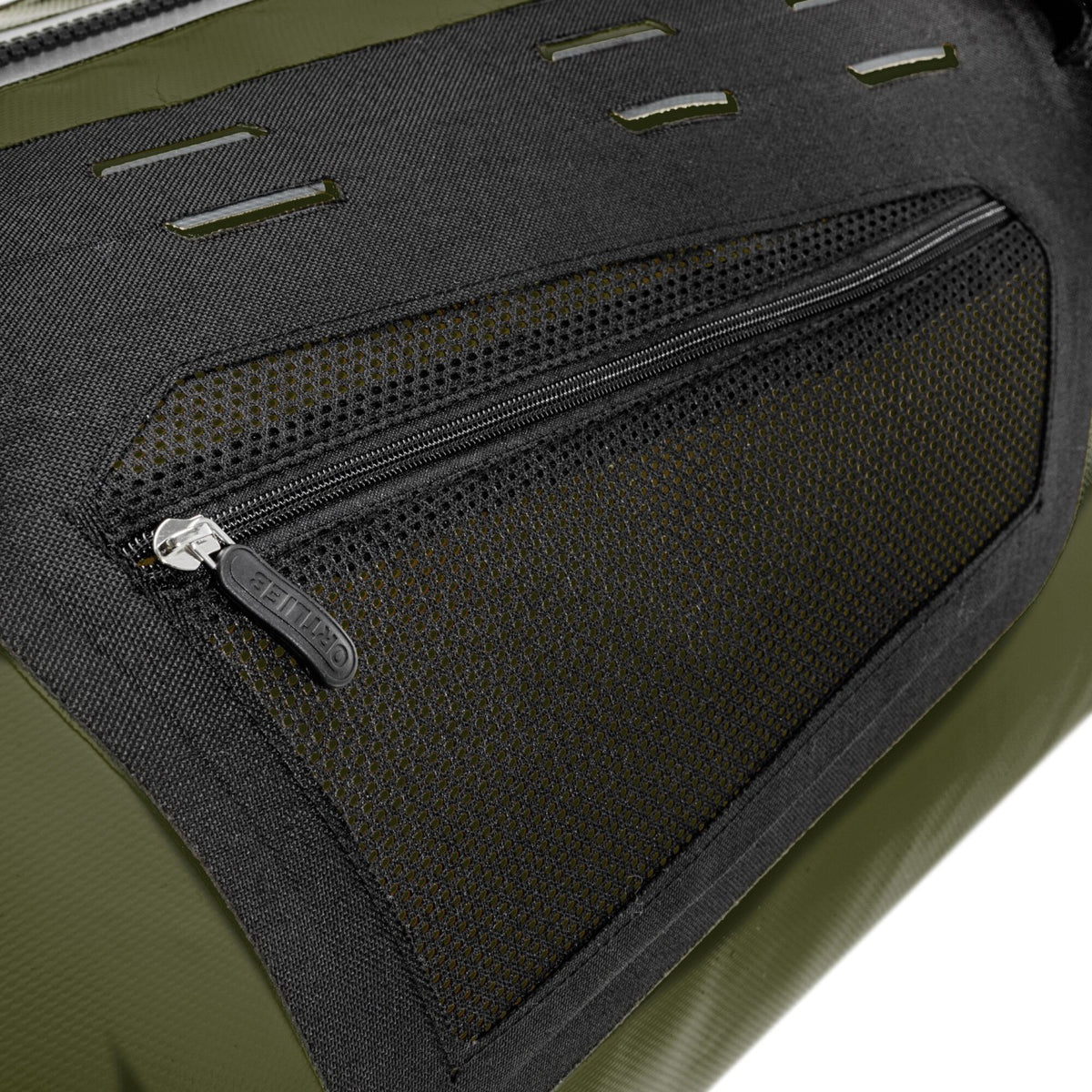 Ortlieb Duffle 60L Olive side view